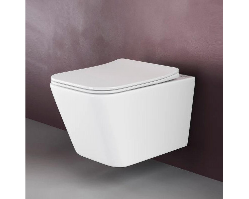 Комплект унитаза с инсталляцией Ceramicanova Metric CN3007_1001CH_1000 с сиденьем Микролифт и клавишей смыва Хром