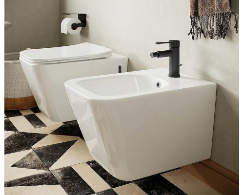 Комплект унитаза с инсталляцией Ceramicanova Metric CN3007_1001M_1000 с сиденьем Микролифт и клавишей смыва Хром матовый