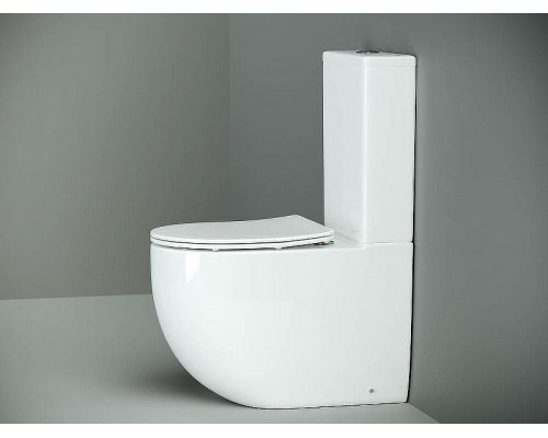 Унитаз компакт Ceramicanova Metropol CN4001-B без бачка и с сиденьем Микролифт