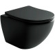 Унитаз с инсталляцией Ceramicanova Metropol CN4002MB_1001B_1000 с сиденьем Микролифт и Черной матовой клавишей смыва