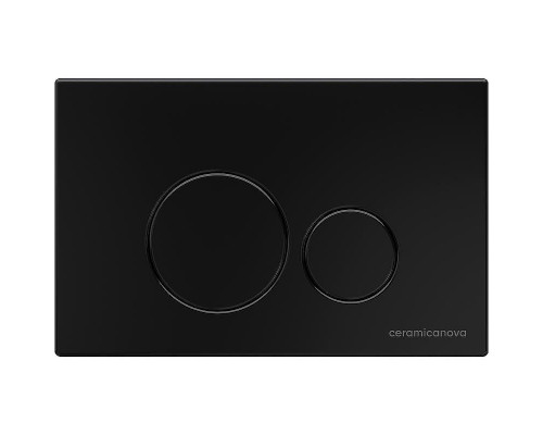 Унитаз с инсталляцией Ceramicanova Metropol CN4002MB_1001B_1000 с сиденьем Микролифт и Черной матовой клавишей смыва