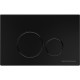Унитаз с инсталляцией Ceramicanova Metropol CN4002MB_1001B_1000 с сиденьем Микролифт и Черной матовой клавишей смыва