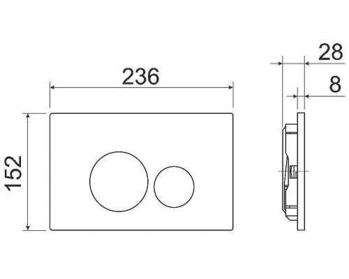 Унитаз с инсталляцией Ceramicanova Metropol CN4002MB_1001B_1000 с сиденьем Микролифт и Черной матовой клавишей смыва