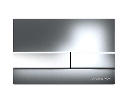 Унитаз с инсталляцией Ceramicanova Metropol CN4002MB_1002CH_1000 с сиденьем Микролифт и клавишей смыва Хром
