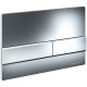Унитаз с инсталляцией Ceramicanova Metropol CN4002MB_1002CH_1000 с сиденьем Микролифт и клавишей смыва Хром