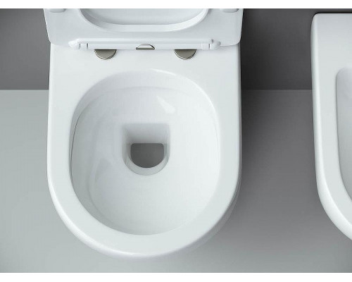 Комплект унитаза с инсталляцией Ceramicanova Metropol CN4002_1001B_1000 с сиденьем Микролифт и Черной матовой клавишей смыва