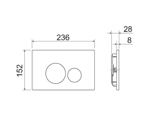 Комплект унитаза с инсталляцией Ceramicanova Metropol CN4002_1001CH_1000 с сиденьем Микролифт и клавишей смыва Хром глянцевый