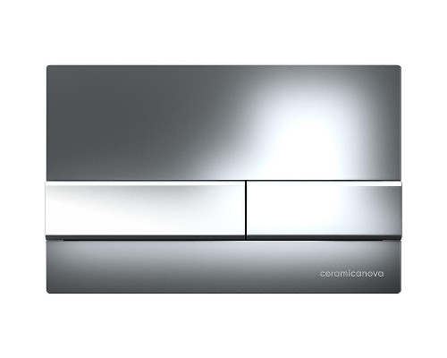 Комплект унитаза с инсталляцией Ceramicanova Metropol CN4002_1002CH_1000 с сиденьем Микролифт и клавишей смыва Хром глянцевый