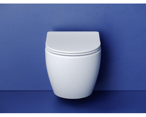 Унитаз Ceramicanova Metropol CN4002T подвесной Белый с сиденьем Микролифт
