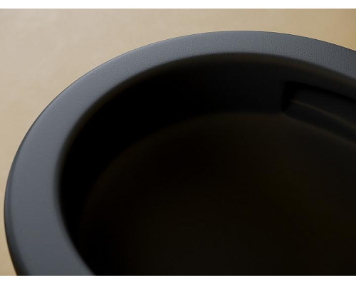 Унитаз Ceramicanova Metropol CN4002TMB подвесной Черный матовый с сиденьем Микролифт