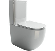 Унитаз компакт Ceramicanova Mia Rimless CN1801-B без бачка и с сиденьем Микролифт