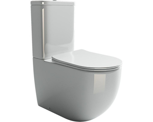 Унитаз компакт Ceramicanova Mia Rimless CN1801-B без бачка и с сиденьем Микролифт