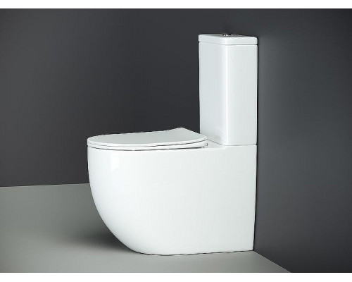 Унитаз компакт Ceramicanova Mia Rimless CN1801-B без бачка и с сиденьем Микролифт