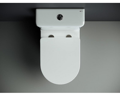 Унитаз компакт Ceramicanova Mia Rimless CN1801-B без бачка и с сиденьем Микролифт