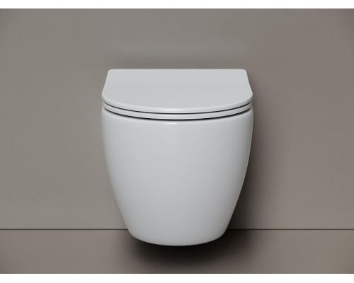 Унитаз Ceramicanova Mia CN1805T подвесной цвет Белый с сиденьем Микролифт