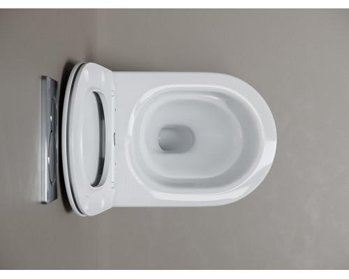 Унитаз Ceramicanova Mia CN1805T подвесной цвет Белый с сиденьем Микролифт