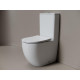 Унитаз-компакт Ceramicanova Mia CN1801T цвет Белый с бачком и сиденьем Микролифт