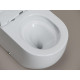 Унитаз-компакт Ceramicanova Мия (Mia) CN1801T-B цвет Белый без бачка с сиденьем Микролифт