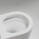 Унитаз Ceramicanova Modena Rimless CN6063 подвесной Белый глянцевый с сиденьем Микролифт