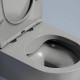 Унитаз Ceramicanova Modena Rimless CN6063MH подвесной Антрацит матовый с сиденьем Микролифт