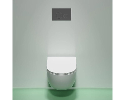 Унитаз Ceramicanova Modena Rimless CN6063MW подвесной Белый матовый с сиденьем Микролифт