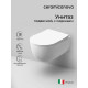 Унитаз Ceramicanova Modena Rimless CN6063MW подвесной Белый матовый с сиденьем Микролифт