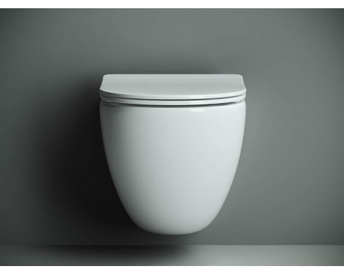 Унитаз с инсталляцией Ceramicanova Mono CN1905_121001MB цвет Белый с сиденьем Микролифт и клавишей смыва цвет Черный матовый
