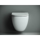 Унитаз с инсталляцией Ceramicanova Mono CN1905_121001MB цвет Белый с сиденьем Микролифт и клавишей смыва цвет Черный матовый