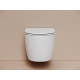 Унитаз Ceramicanova Noe CN4011T подвесной цвет Белый с сиденьем