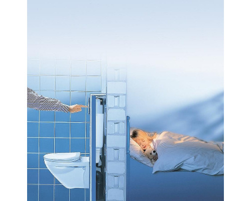 Унитаз с инсталляцией Ceramicanova Play CN3001 + Grohe Rapid SL 38811KF0 с сиденьем Микролифт и Черной матовой клавишей смыва