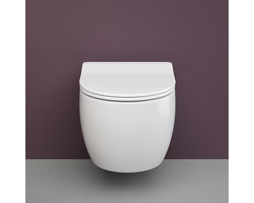 Унитаз Ceramicanova Play CN3001 с инсталляцией Grohe Rapid SL 38772001 с сиденьем Микролифт с кнопкой Хром