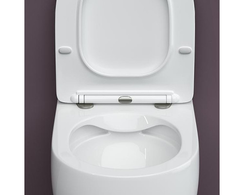 Унитаз Ceramicanova Play CN3001 с инсталляцией Berges Novum L3 040213 с сиденьем Микролифт с кнопкой Хром