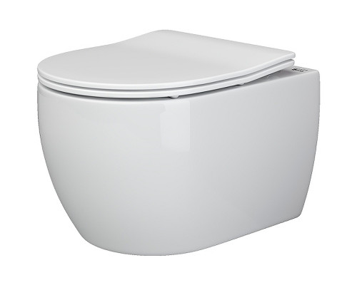 Комплект унитаза Ceramicanova Play CN3001 с инсталляцией Charus City CR.200.21.01 с сиденьем Микролифт и клавишей смыва Хром глянцевый