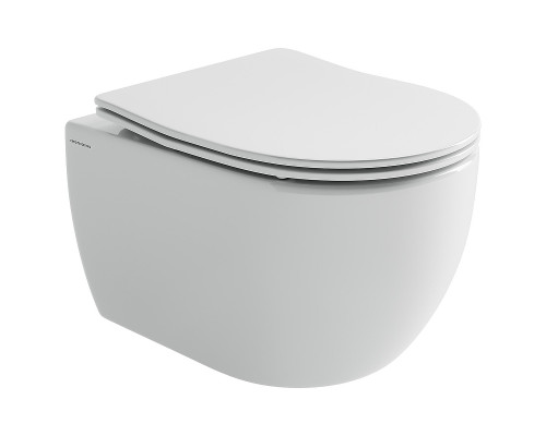 Унитаз Ceramicanova Play CN3001T подвесной цвет Белый с сиденьем Микролифт
