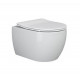 Унитаз с инсталляцией Ceramicanova Игра (Play) CN3001_121001MB цвет Белый с сиденьем Микролифт и клавишей смыва цвет Черный матовый