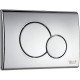 Унитаз с инсталляцией Ceramicanova Play CN3001 + WeltWasser WW Marberg 507 10000005949+10000005952 с сиденьем Микролифт с клавишей смыва Хром глянцевый