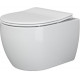 Унитаз с инсталляцией Ceramicanova Play CN3001 + Grohe Rapid SL 38772001 с сиденьем Микролифт и клавишей смыва Хром