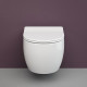 Унитаз с инсталляцией Ceramicanova Play CN3001 + Berges Novum L5 040215 с сиденьем Микролифт и Черной матовой клавишей смыва