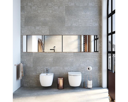 Унитаз с инсталляцией Ceramicanova Play CN3001 + Berges Novum L5 040215 с сиденьем Микролифт и Черной матовой клавишей смыва