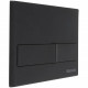 Унитаз с инсталляцией Ceramicanova Play CN3001 + Berges Novum L5 040215 с сиденьем Микролифт и Черной матовой клавишей смыва