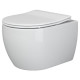 Унитаз с инсталляцией Ceramicanova Play CN3001 + Grohe Rapid SL 38775001 с сиденьем Микролифт и клавишей смыва Хром