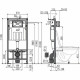 Унитаз с инсталляцией Ceramicanova Play CN3001 + Alcaplast Sadromodul AM101/1120-3:1 RU M71-0001 с сиденьем Микролифт и клавишей смыва Хром