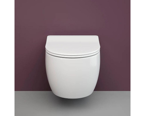 Комплект унитаза Ceramicanova Play CN3001 с инсталляцией WellWant Standart 50 WWISI1110B с сиденьем Микролифт и клавишей смыва Хром глянцевый