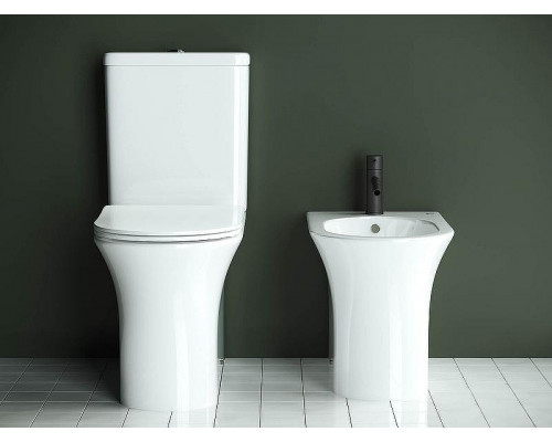 Унитаз-компакт Ceramicanova Star CN1904-B без бачка с сиденьем Микролифт