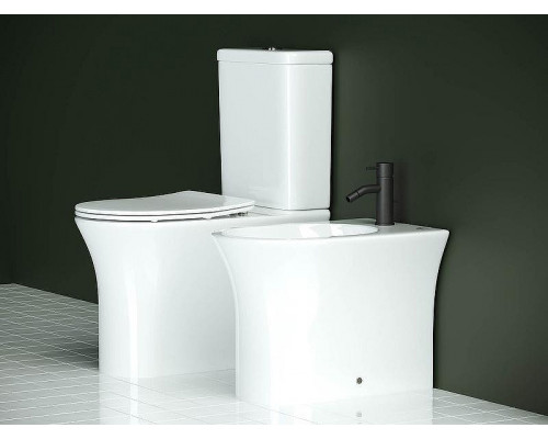 Унитаз-компакт Ceramicanova Star CN1904-B без бачка с сиденьем Микролифт