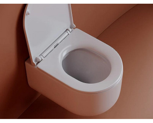 Унитаз Ceramicanova Ulma Rimless CN4006 подвесной Белый с сиденьем Микролифт