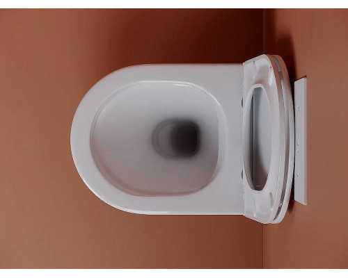 Унитаз Ceramicanova Ulma Rimless CN4006 подвесной Белый с сиденьем Микролифт