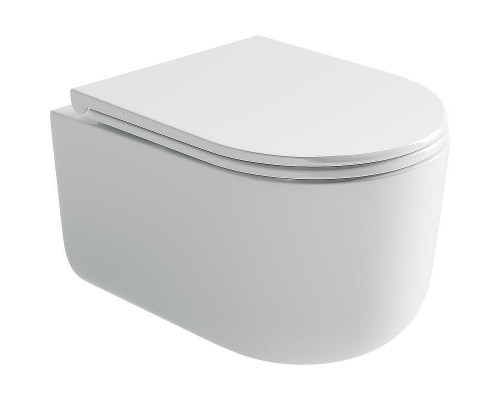 Унитаз Ceramicanova Ulma CN4006T подвесной Белый с сиденьем Микролифт