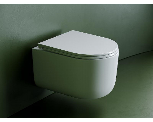 Унитаз Ceramicanova Ulma CN4006T подвесной Белый с сиденьем Микролифт