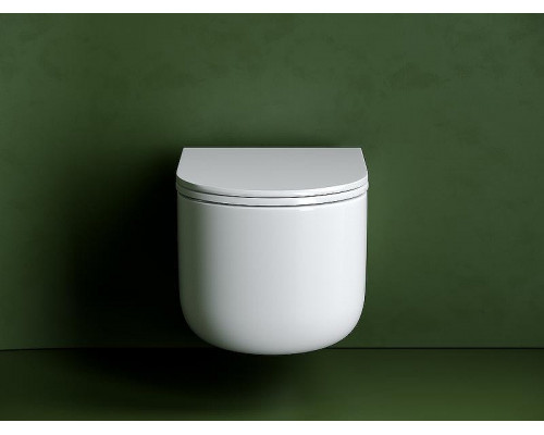 Унитаз Ceramicanova Ulma CN4006T подвесной Белый с сиденьем Микролифт